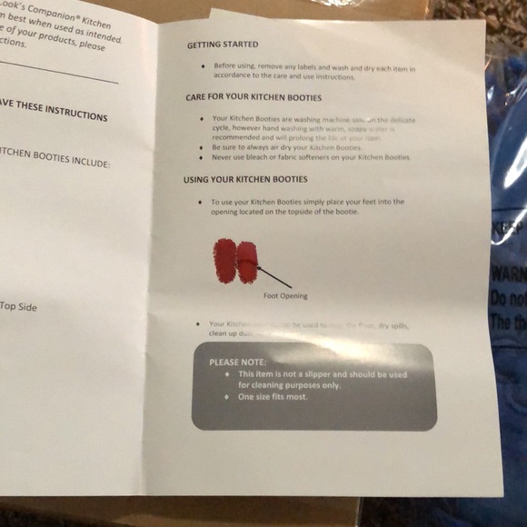 Kitchen booties - Picture 5 of 5